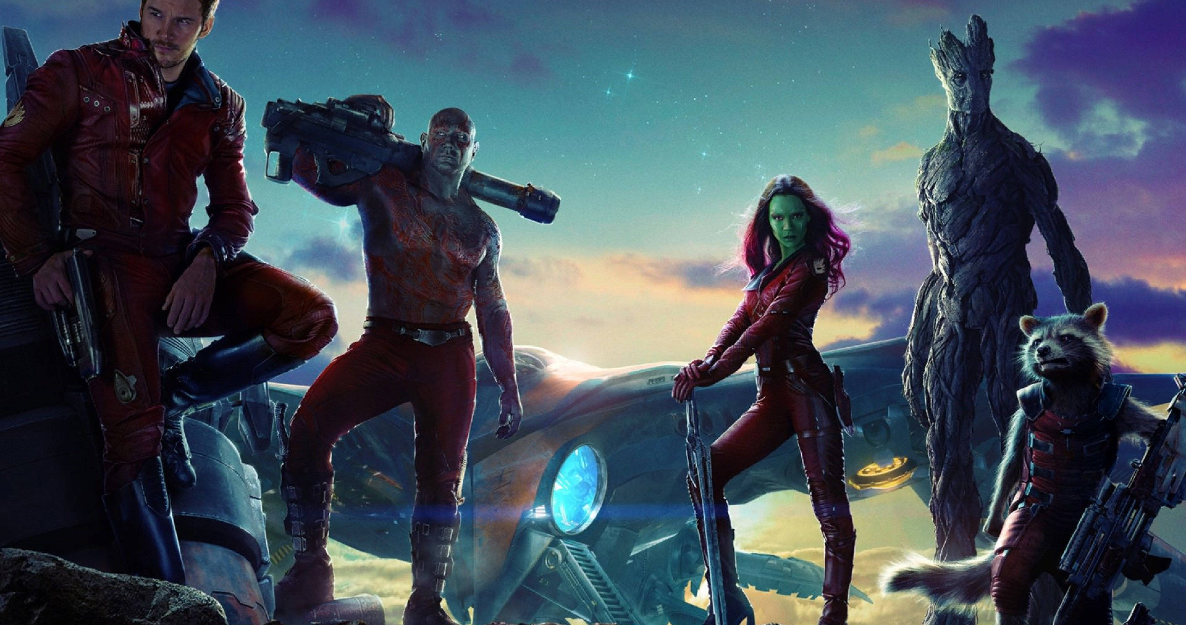 فيلم حراس المجرة هوليوود خلفية