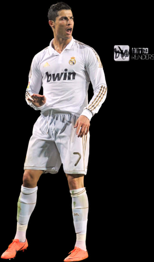 كريستيانو رونالدو ريال مدريد وضعية حركة خلفية