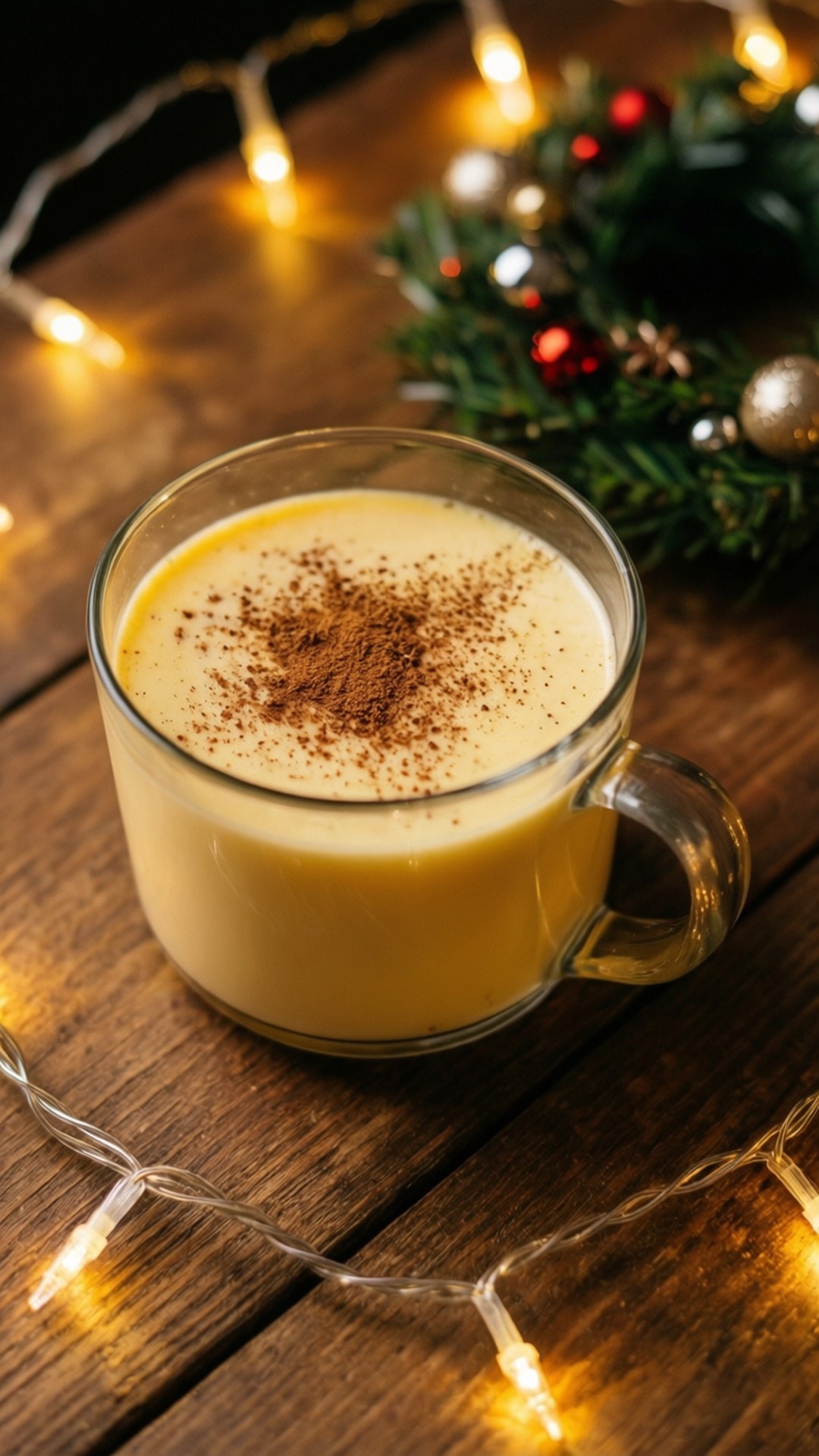 كوب إيغ نوك عيد الميلاد خلفية