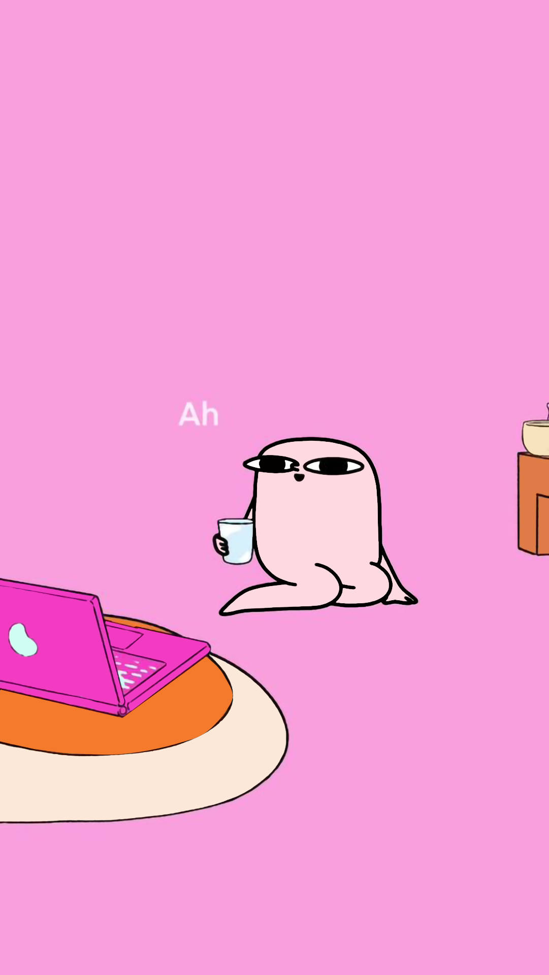 كيتنيبز مضحك وجمالي منتعش خلفية