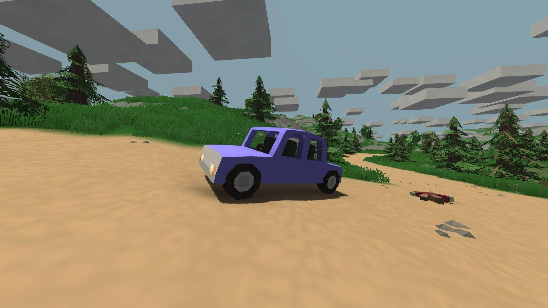 لعبة البقاء والمعركة Unturned خلفية