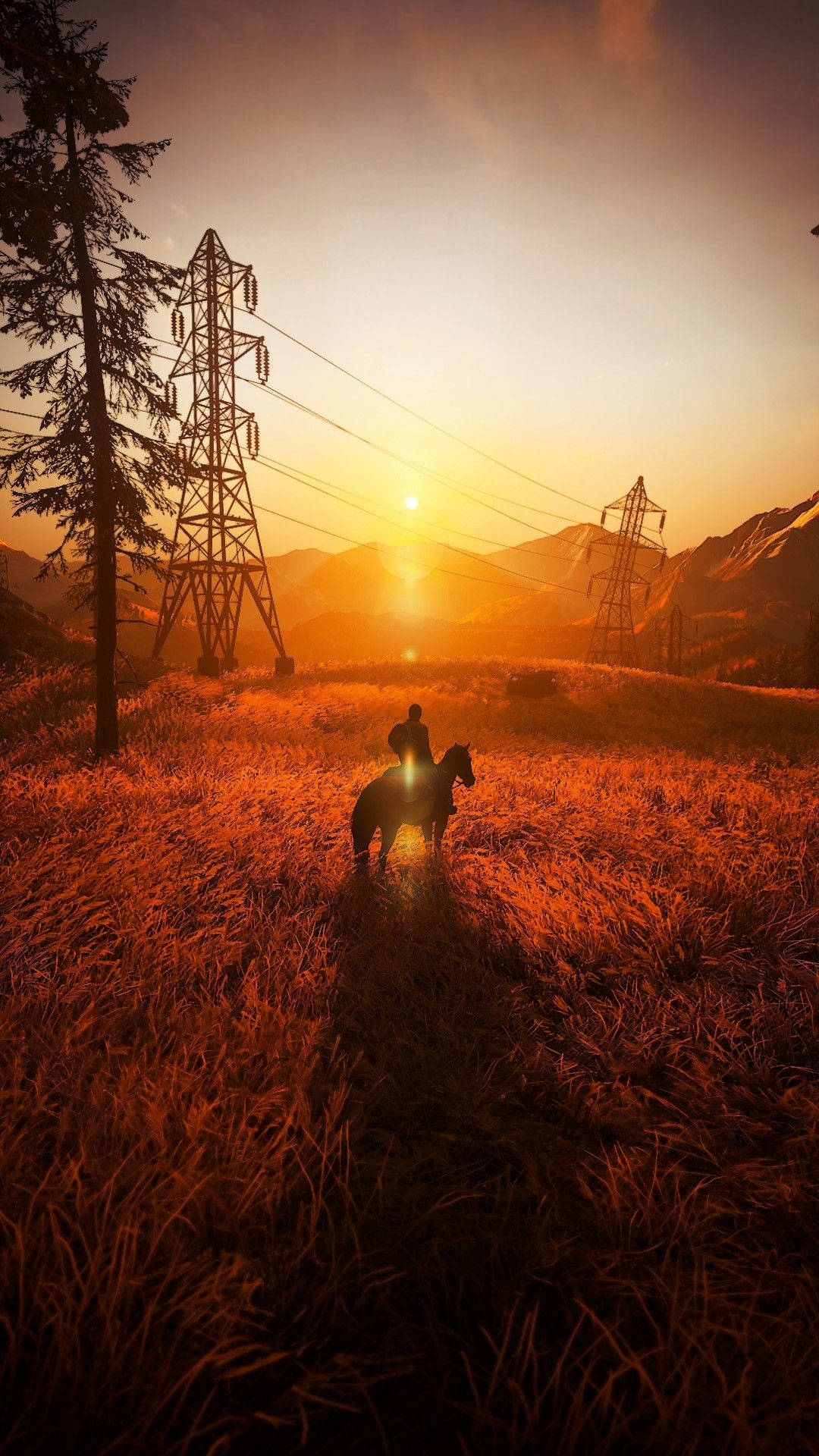 لقطة من اللعبة Red Dead Redemption II للهاتف خلفية