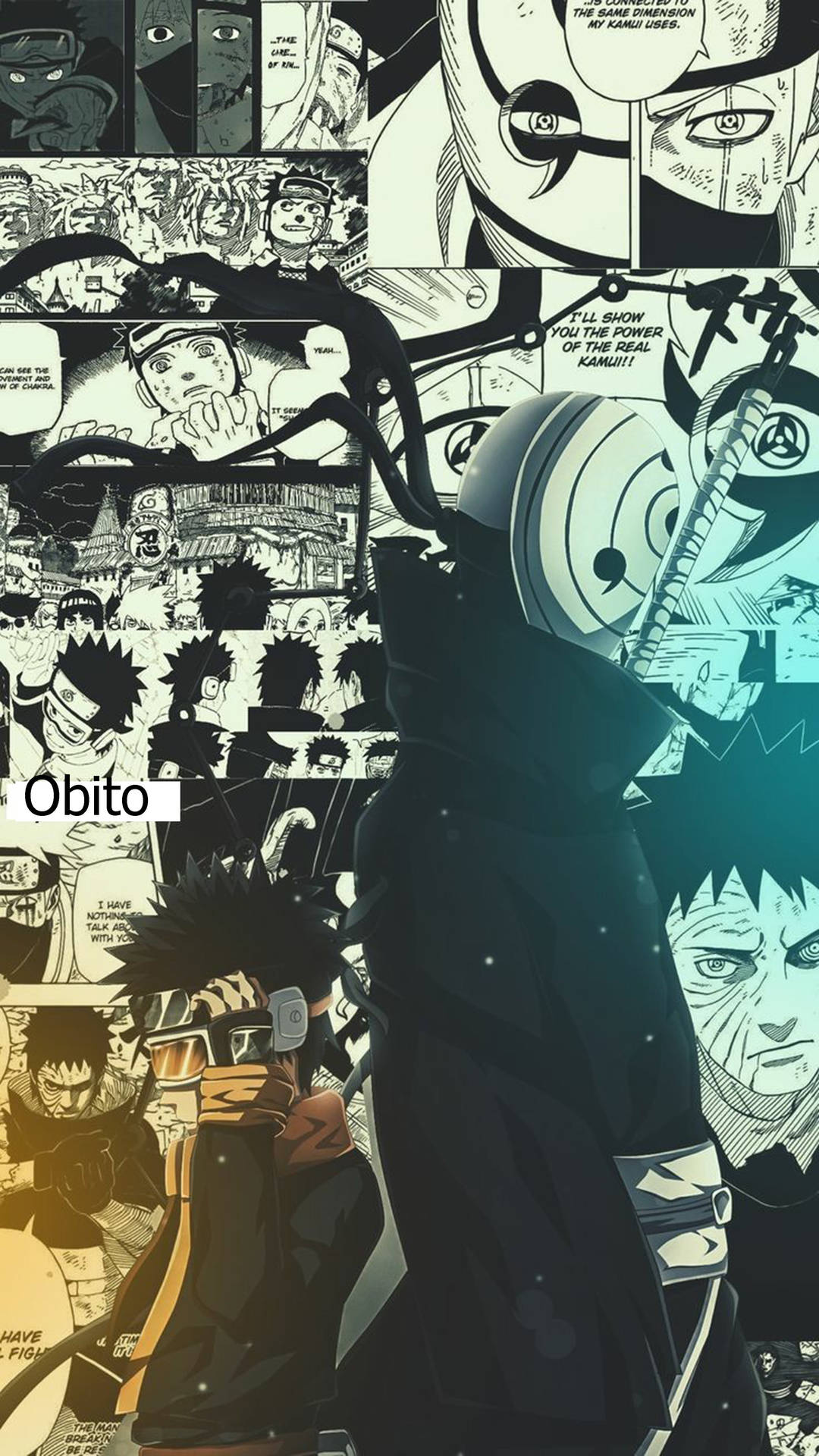 مانجا أوبيتو أوتشيها 4K خلفية