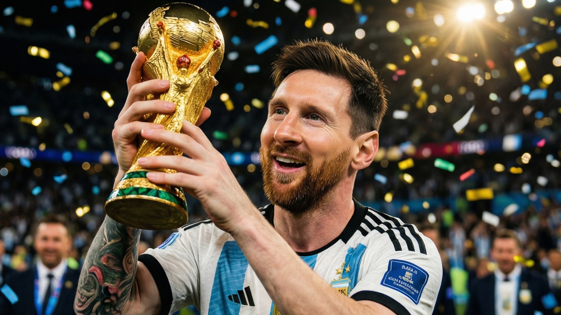 مجد ميسي في كأس العالم خلفية