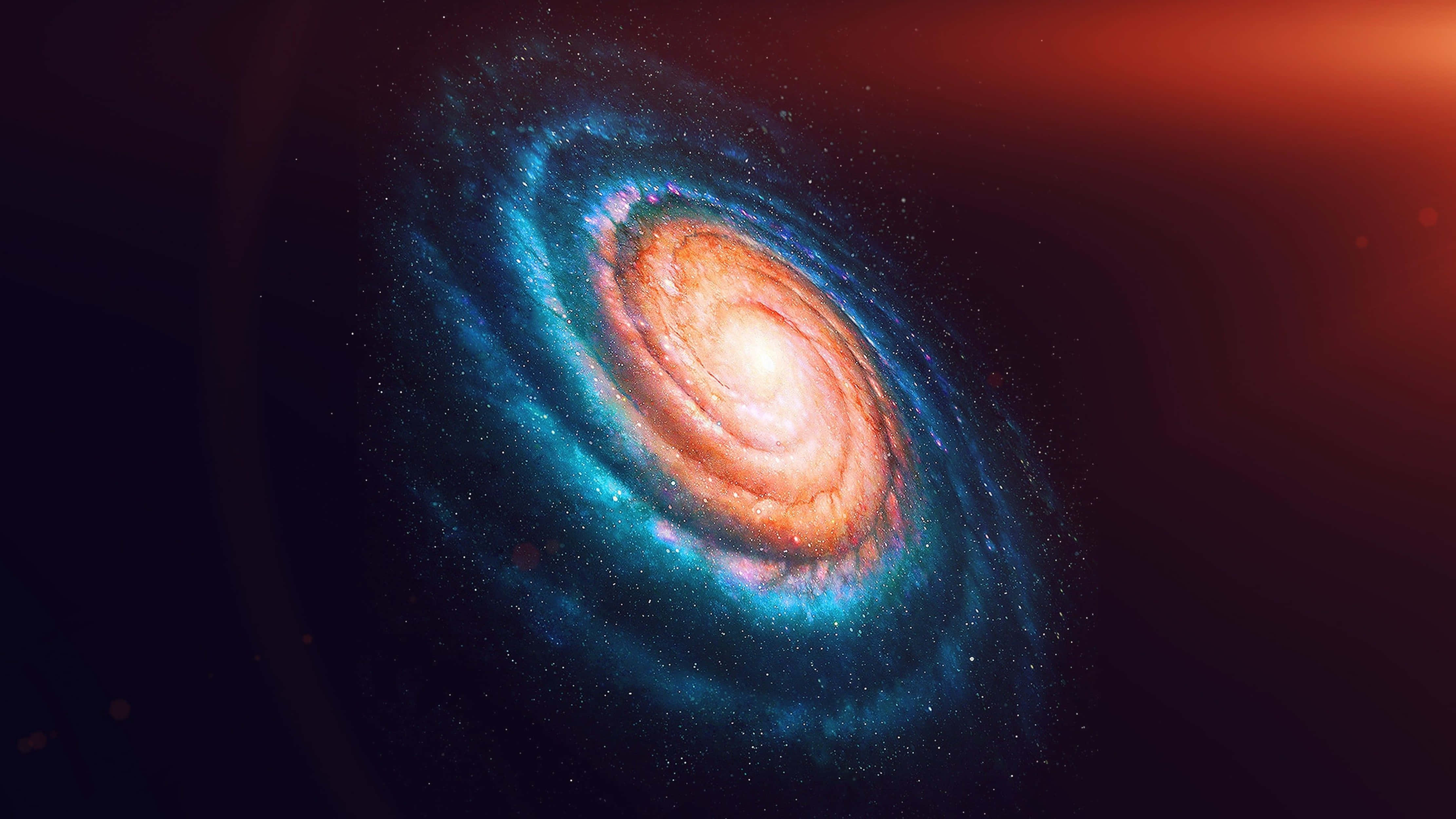 مجرة NGC 1232 بدقة 4K خلفية