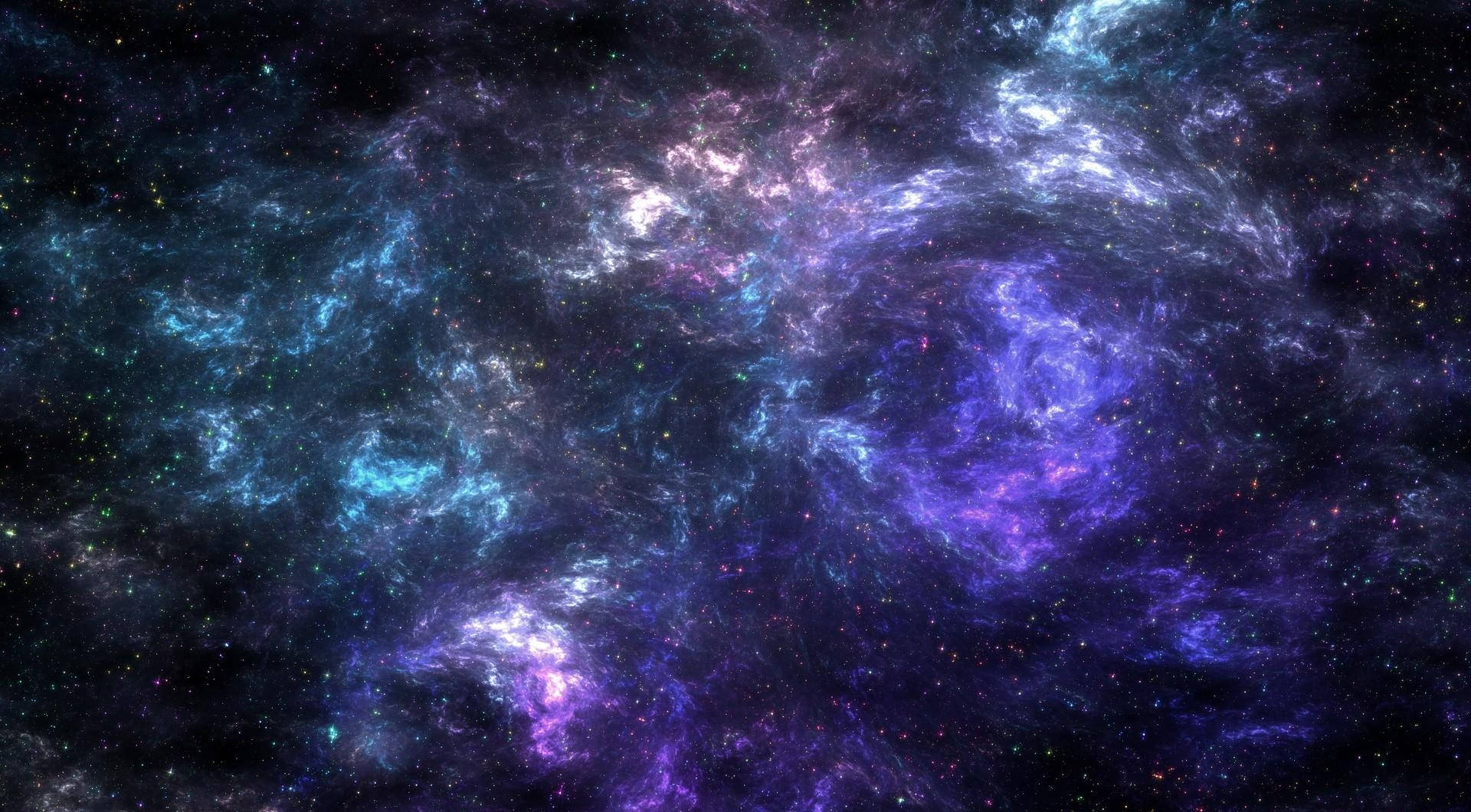 خلفية حاسوب جميلة لمجرة سديم عالية الدقة.