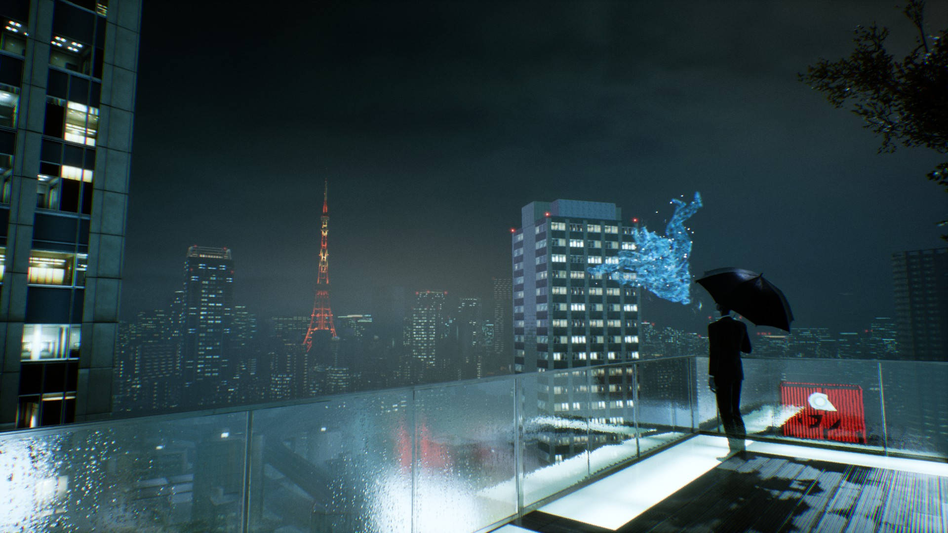 مشاة الشرفة في Ghostwire Tokyo خلفية