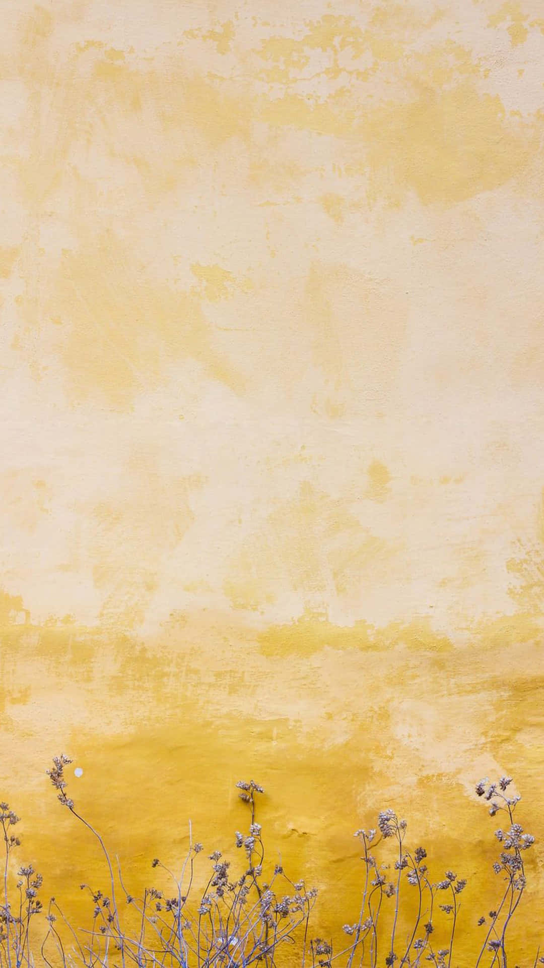 مشهد هادئ لخلفية صفراء باستيل خلفية
