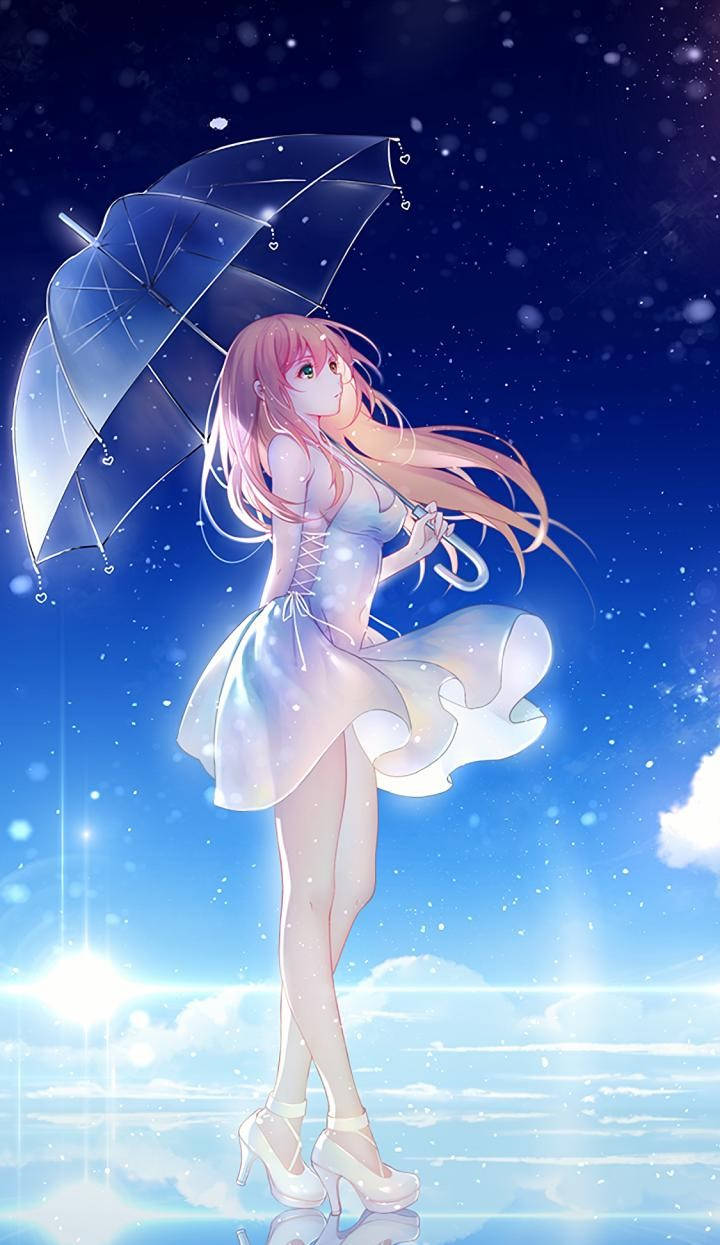 فتاة أنمي للهاتف
