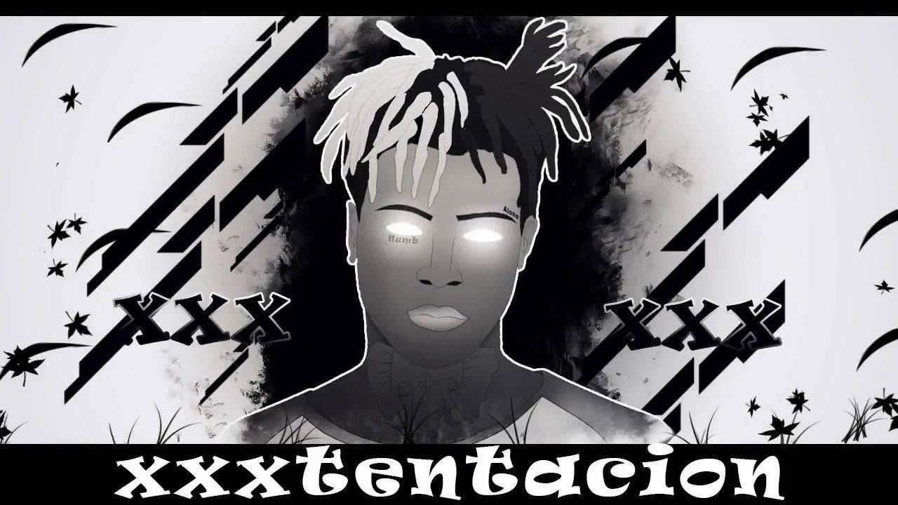 ملصق Xxxtentacion أنمي رابر خلفية