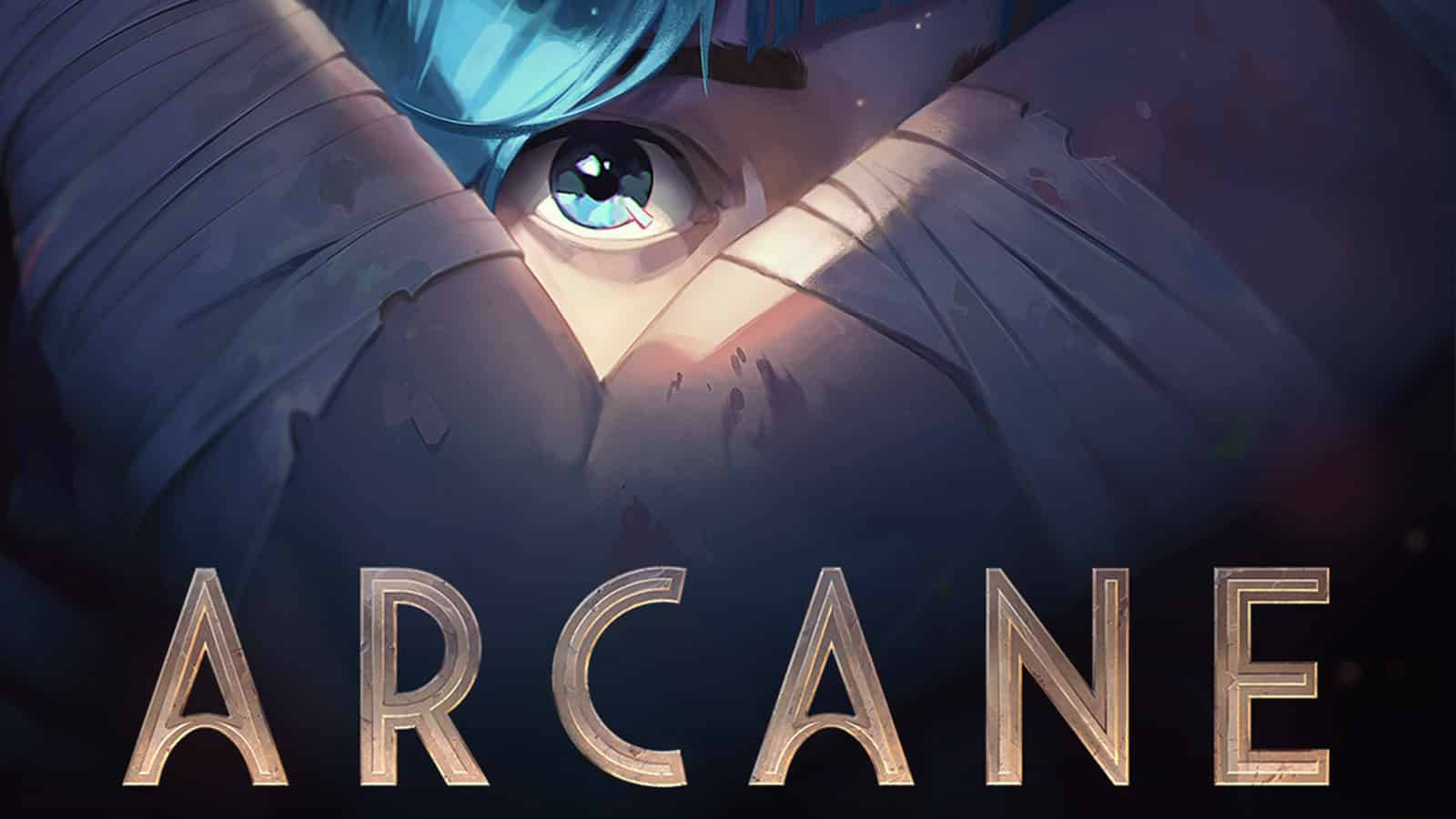 ملصق رسمي لمسلسل Arcane League of Legends خلفية
