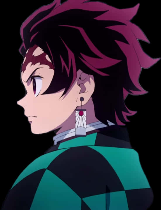 ملف شخصية شخصية من Demon Slayer خلفية
