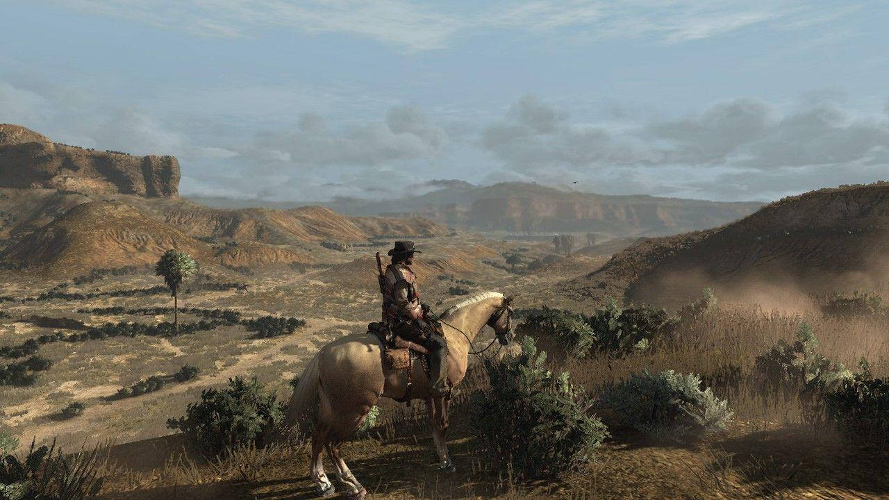 منطقة مهجورة في Red Dead Redemption 2 بدقة 4K خلفية