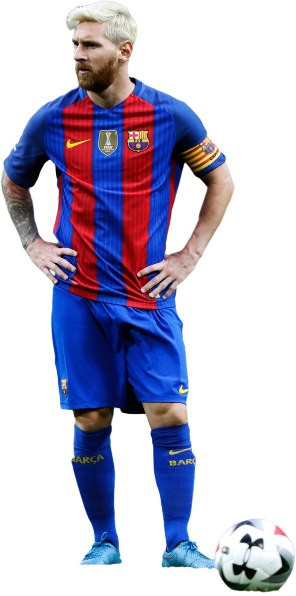 ميسي بقميص برشلونة خلفية