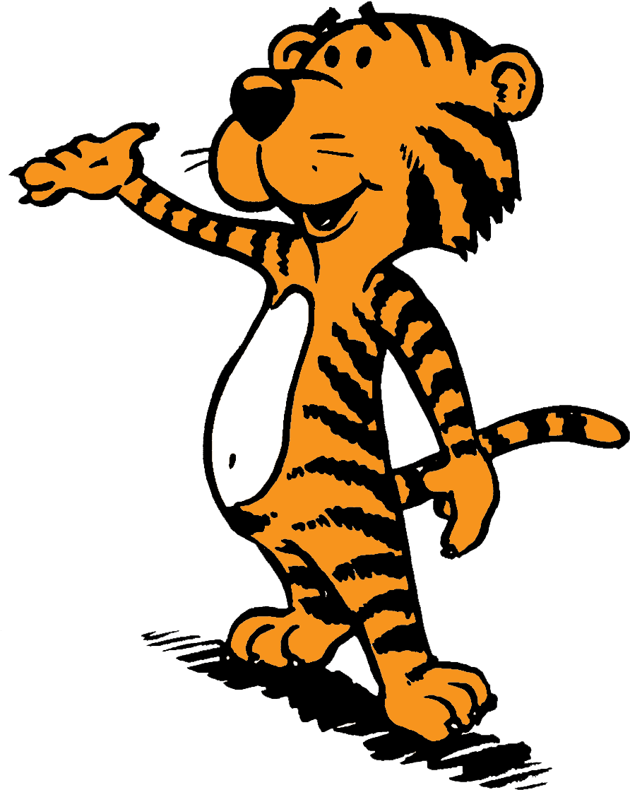 نمر متحرك يمشي خلفية
