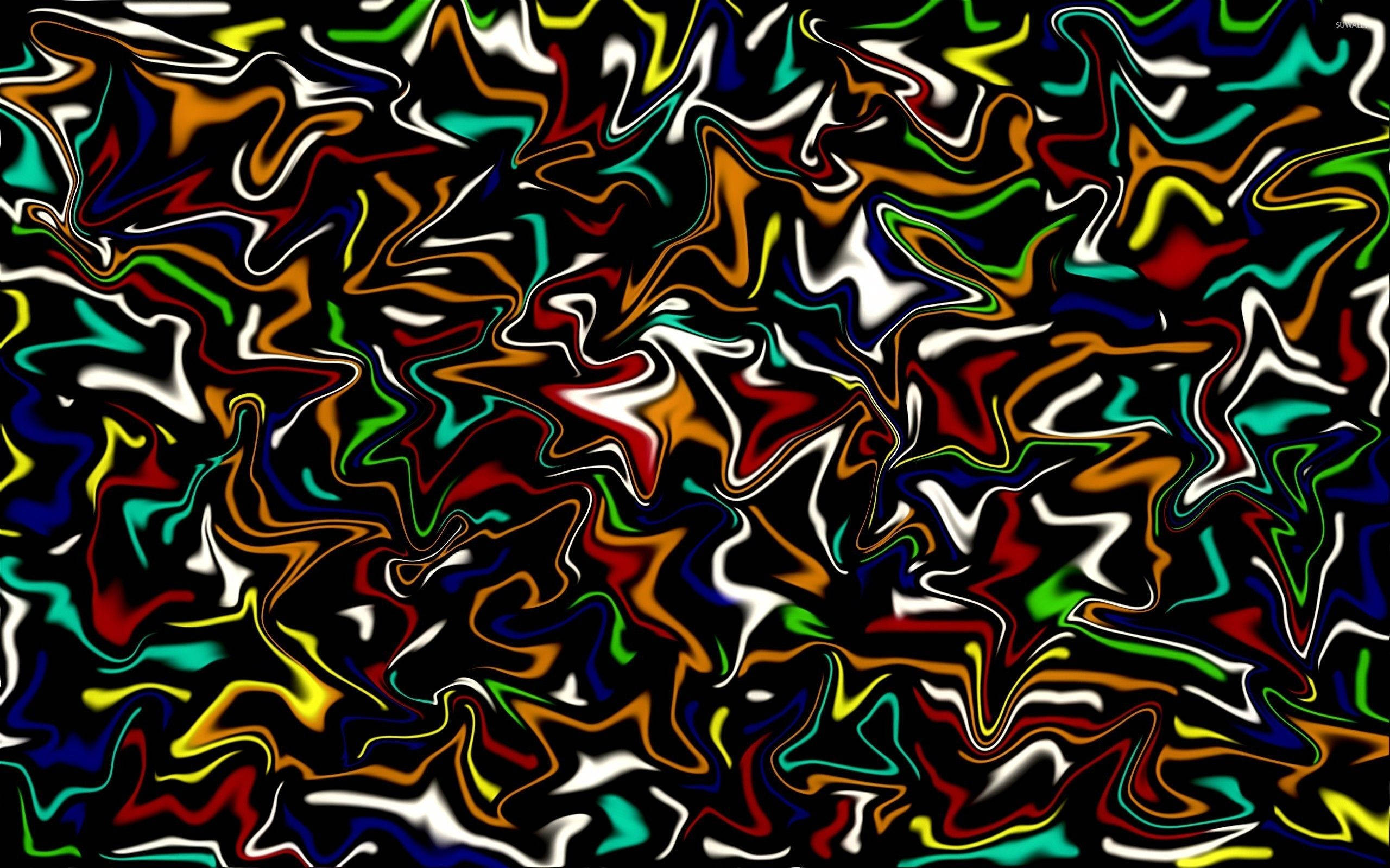 نمط دوامة سائلة رائعة خلفية