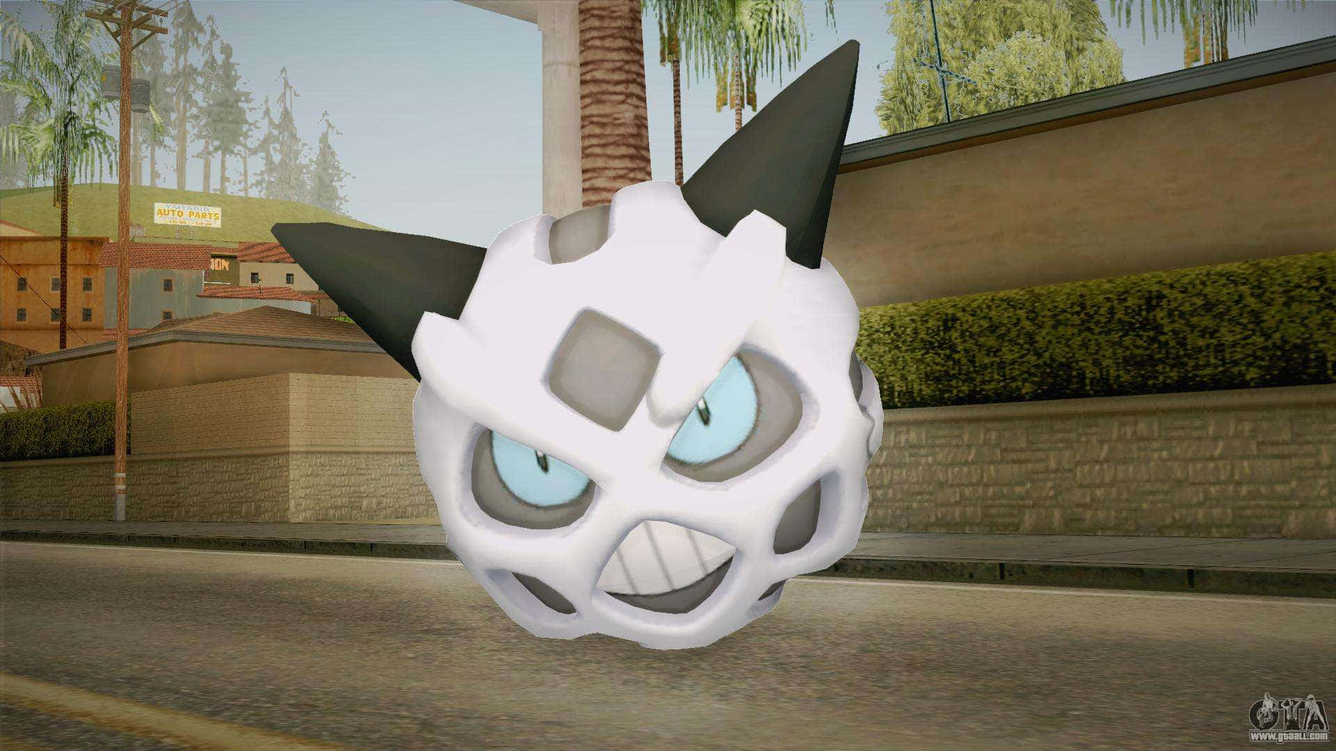 نموذج ثلاثي الأبعاد لـ Glalie في GTA خلفية