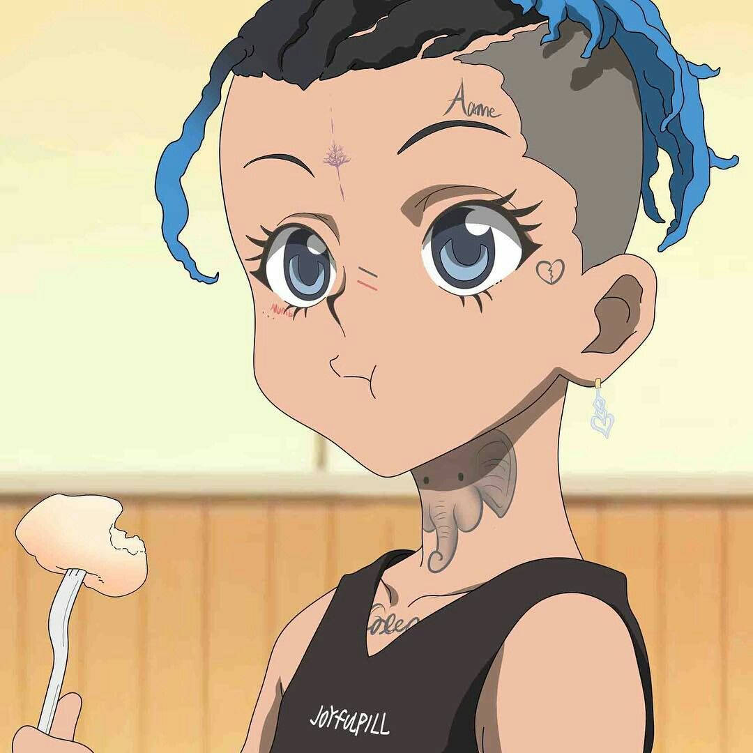 وشم الفيل الأنمي لـ Xxxtentacion خلفية