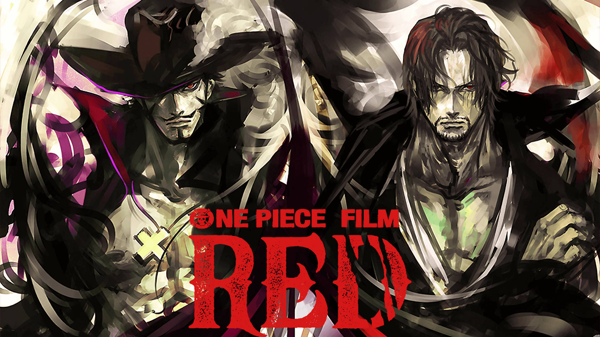 ون بيس فيلم ريد شانكس وميهوك خلفية