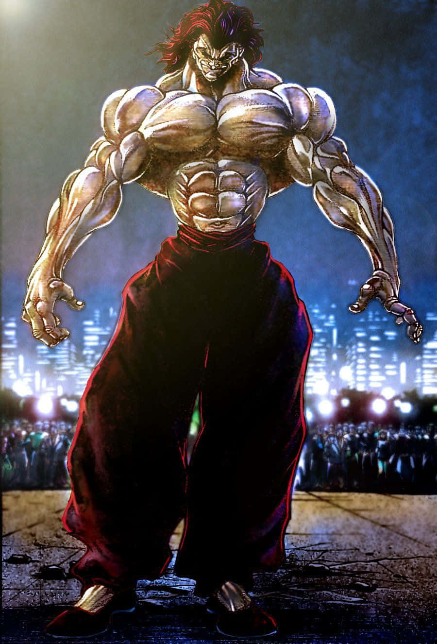 يو جيرو هانما من باكي ذا جرابلر خلفية