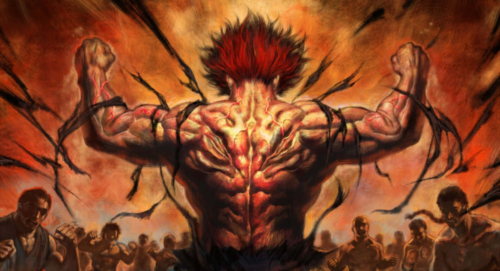 يوجيرو هانما أنمي سطح المكتب خلفية