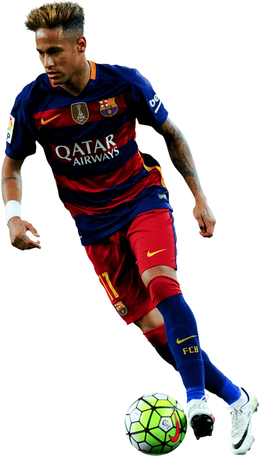 لاعب كرة قدم أثناء المباراة