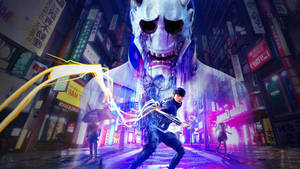 خلفية Ghostwire Tokyo أكيتو