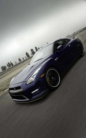 Gtr R35 — سيارة 4K متحركة خلفية