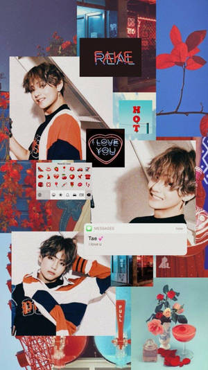 أجواء الخريف مع العضو V من BTS — جمالية bts خلفية
