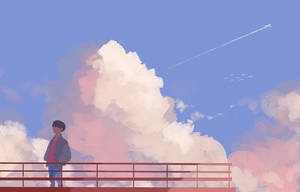 أعمال فنية مستوحاة من أغنية Airplane لـ J-Hope — Kpop GIF خلفية