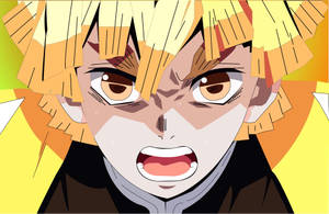 أنمي Demon Slayer زينيتسو عن قرب