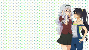 خلفية أنمي ليزبيانز تاكان وهيبيكي