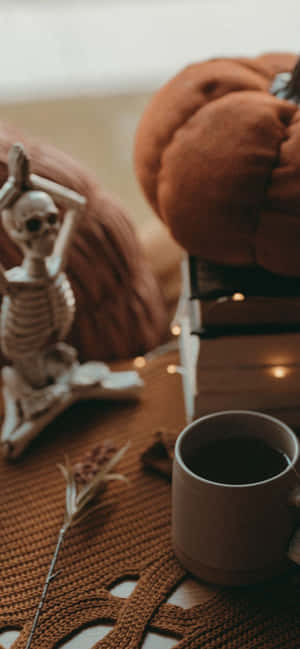 احصل على أجواء الرعب في الهالوين مع خلفية آيفون الاحتفالية هذه — هالوين ايفون خلفية