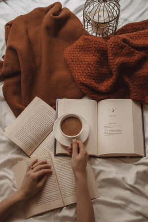 صور جمالية للكتب — كلمات جمالية متحركة خلفية