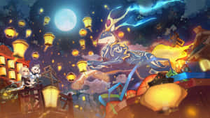 خلفية Genshin Impact — جينشين إمباكت خلفية
