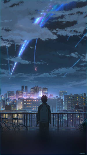 ومضات خلفيات أنمي اسمك لأندرويد ...anupghosal — Xxxtentacion anime خلفية