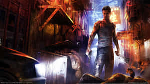 خلفية Sleeping Dogs — كلاب نائمة خلفية