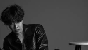 جيهوب BTS أسود جمالي — بي تي إس سطح المكتب خلفية
