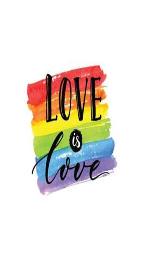 حب بسيط هو حب LGBT هاتف — حب خلفية