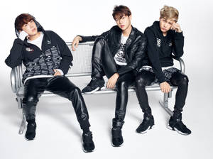 خط الهيونغ الجمالي لفرقة BTS — جمالي BTS خلفية