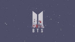 رسم شعار BTS لطيف — جمالية bts خلفية