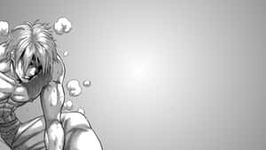 أوما توكيتا — لوحة مانجا خلفية