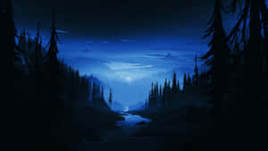 Among Trees — غابة مظلمة خلفية
