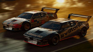 سيارتان من نوع BMW M1 من لعبة Project Cars — 赛车计划 خلفية