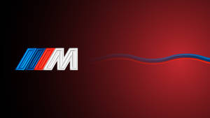 شعار BMW M الأحمر المتدرج — بي إم دبليو خلفية