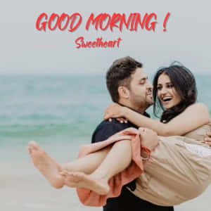 صباح الخير يا حبيبي عناق الشاطئ