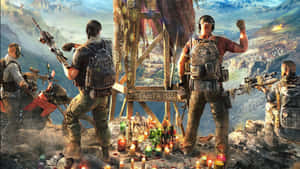 4k Ghost Recon — لعبة فيديو متحركة خلفية