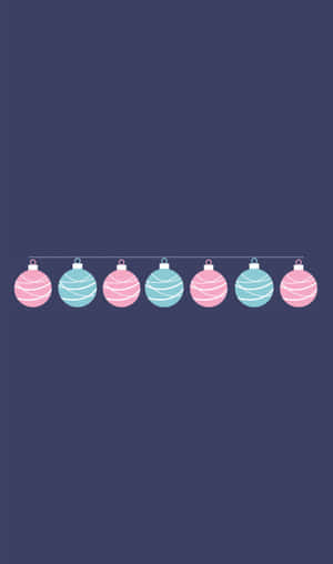 خلفية هاتف عيد الميلاد — جماليات عيد الميلاد خلفية