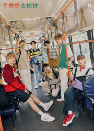 صور BTS — صورة جماعية لفرقة bts متحركة خلفية