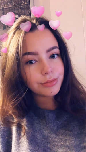 صور سناب شات — فتاة جمالية خلفية